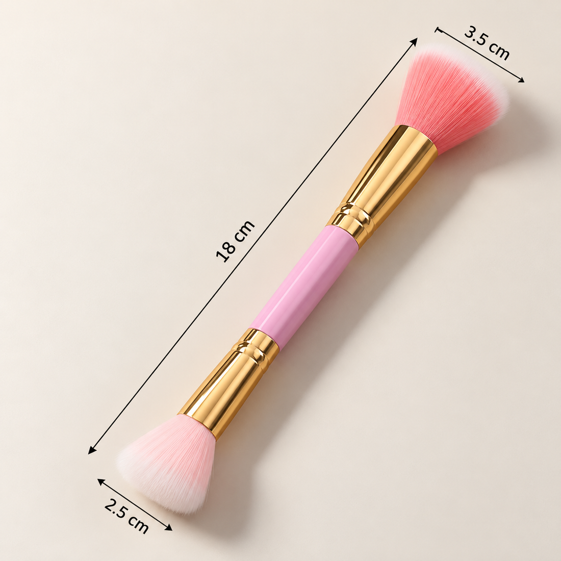 Double Ended Makeup Brush
