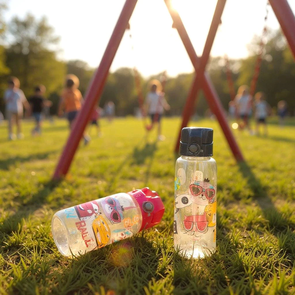 Children’s Flip Top Straw Bottle 500ml