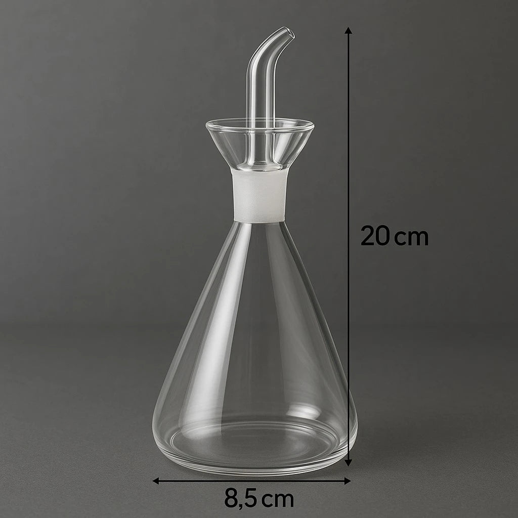 Glass Oil & Vinegar Dispenser, 250ml