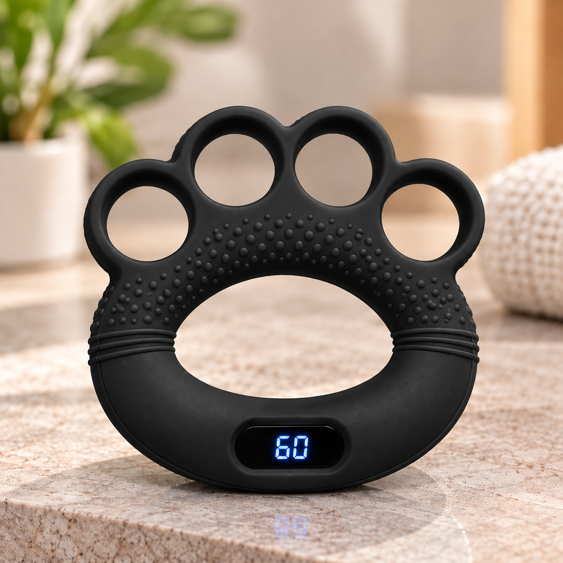 Silicone Hand Exerciser with Digital Counter