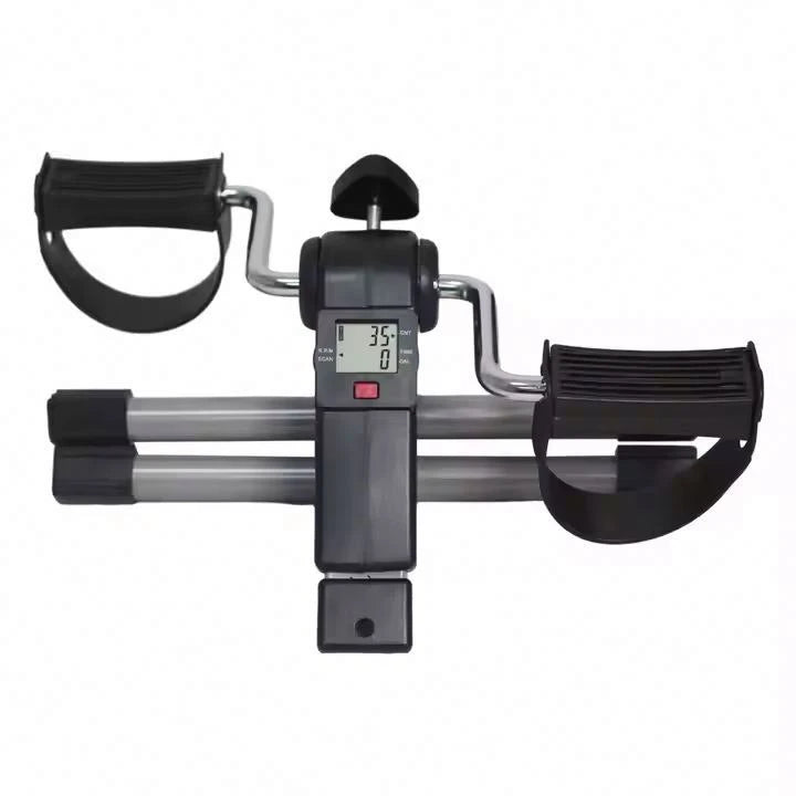 Arm and Leg Pedal Exerciser Sports Gym Fitness Bike LCD Display Variable Resistance Home Rehabilitation Trainer