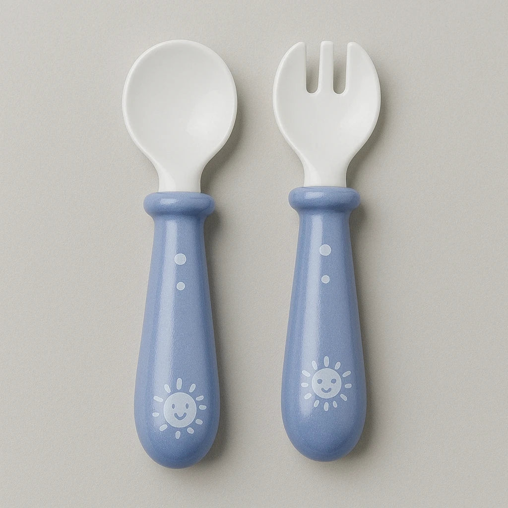 2 Pieces Baby Cutlery Set