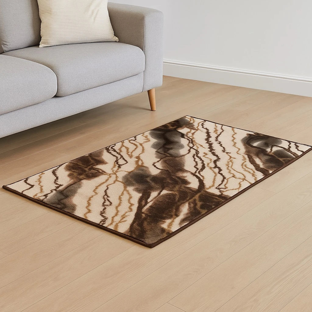 Modern Marble Pattern Carpet – 140×80 cm