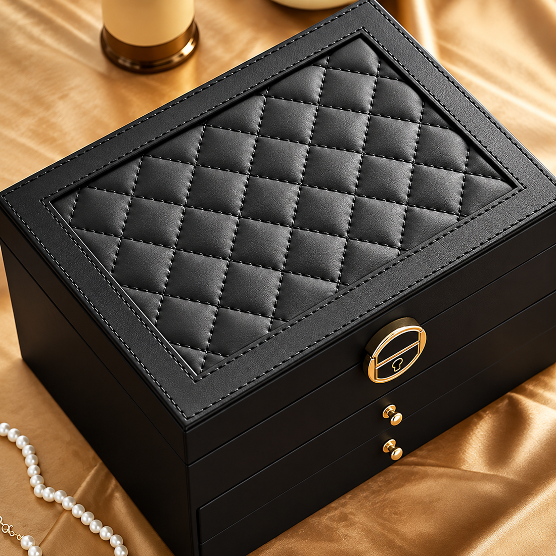 Multi Layer Jewelry Organizer Box