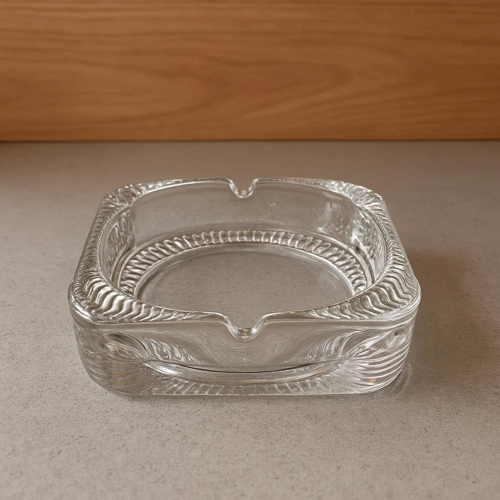 Square Glass Ashtray