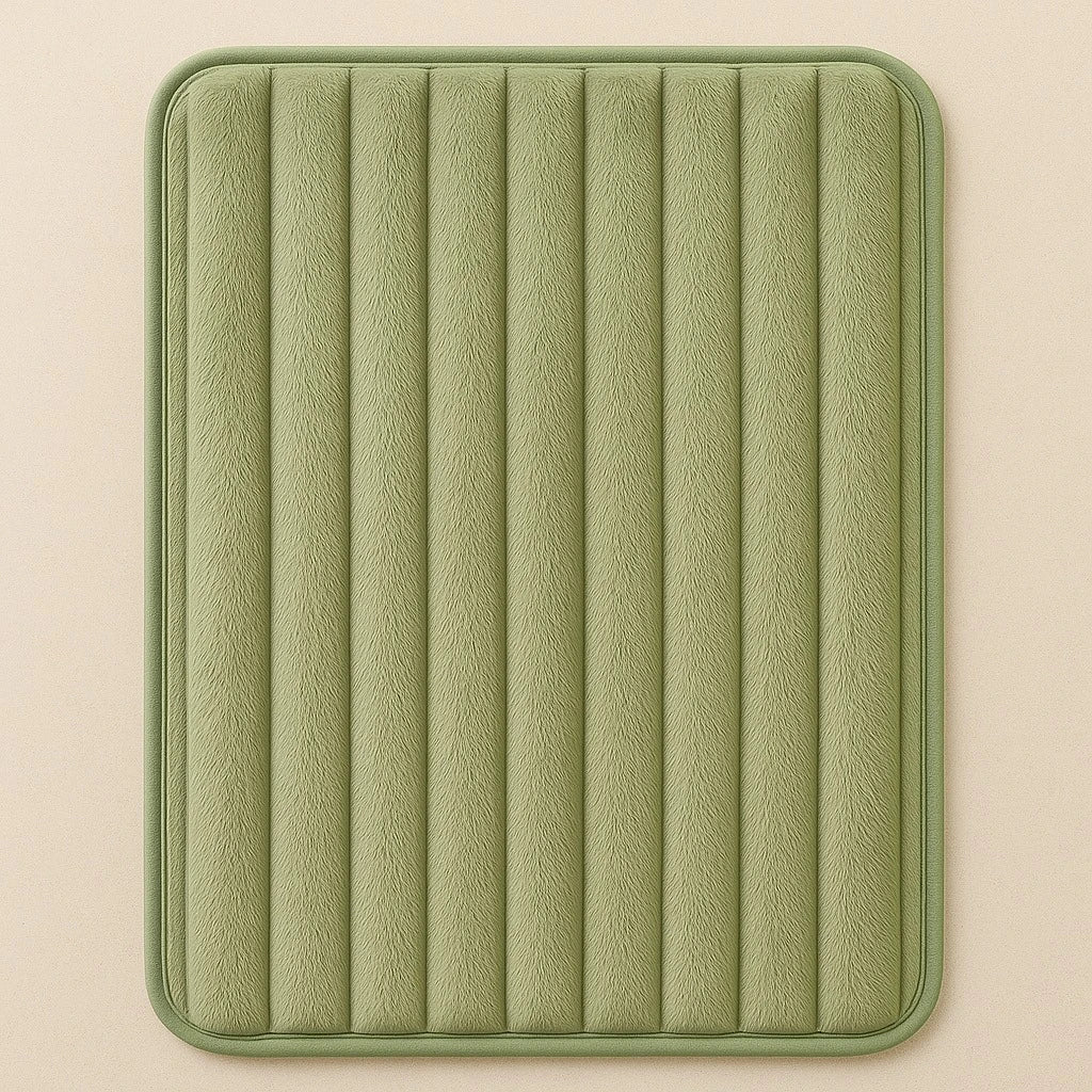 Soft Touch Ribbed Bath Ma