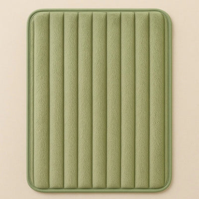 Soft Touch Ribbed Bath Ma