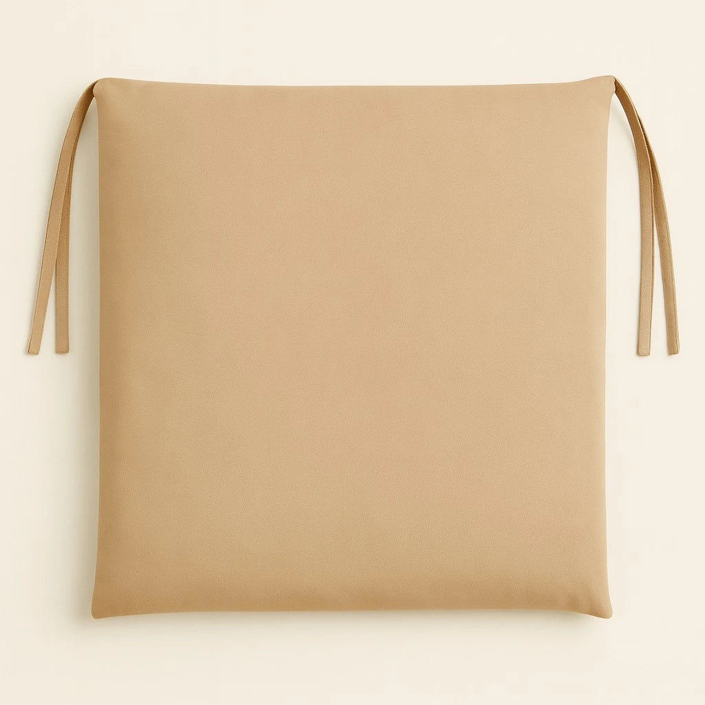Soft Square Chair Cushion 40x40 cm Soft Fabric Padded Seat Cushion for Dining Kitchen and Home Chairs