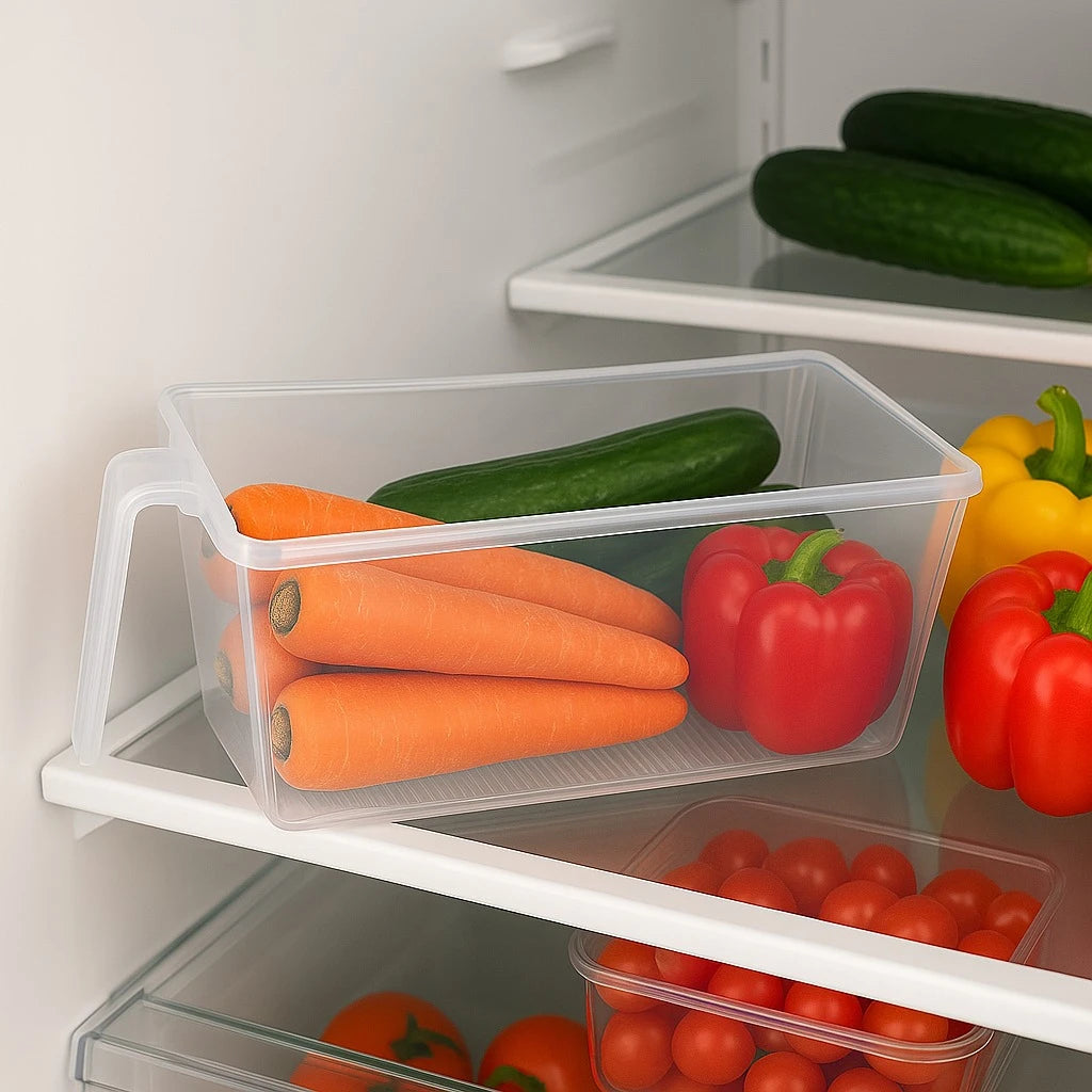 Clear Plastic Storage Bin