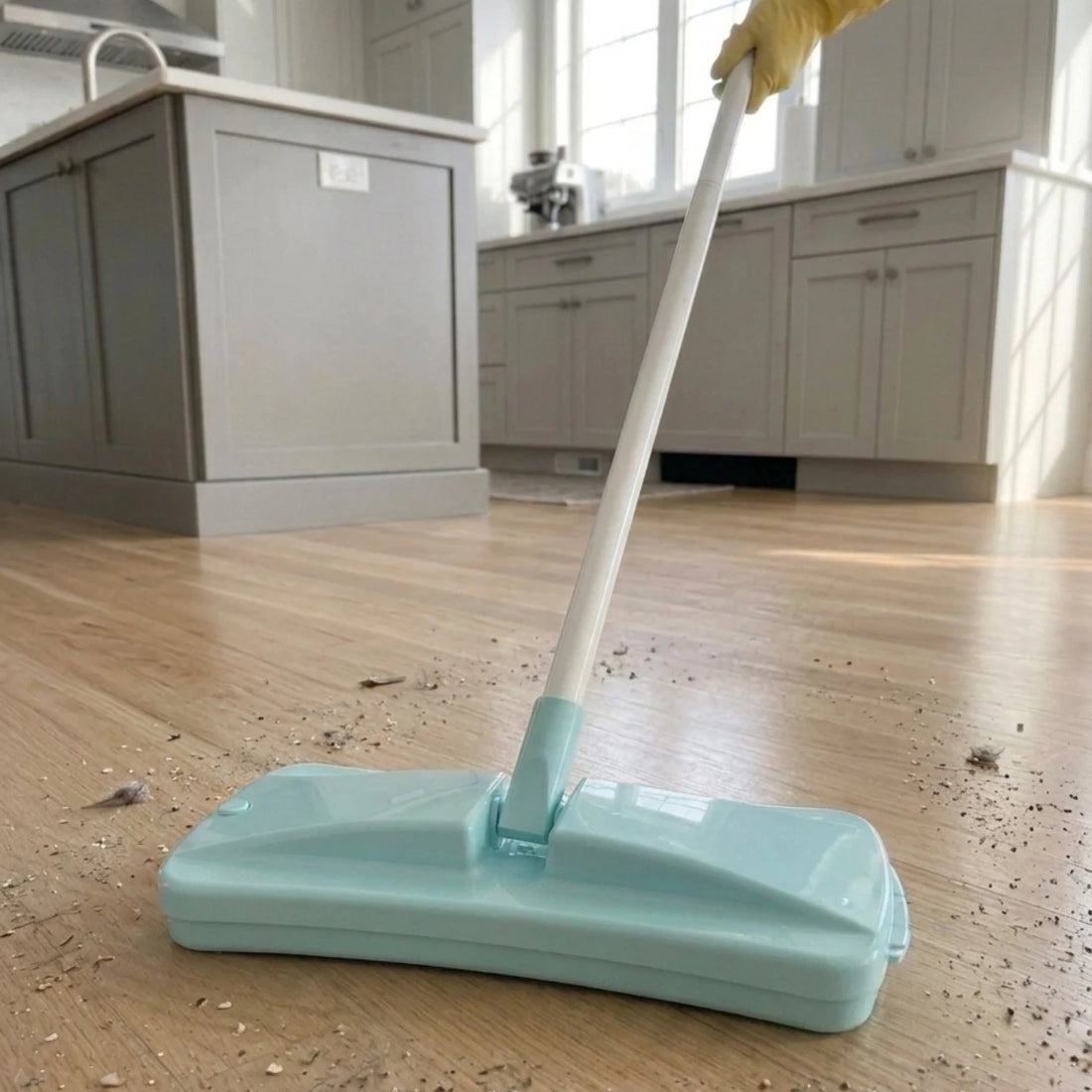 Handle Crumb Brush Manual Carpet Sweeper Multi-Roller Floor Cleaner