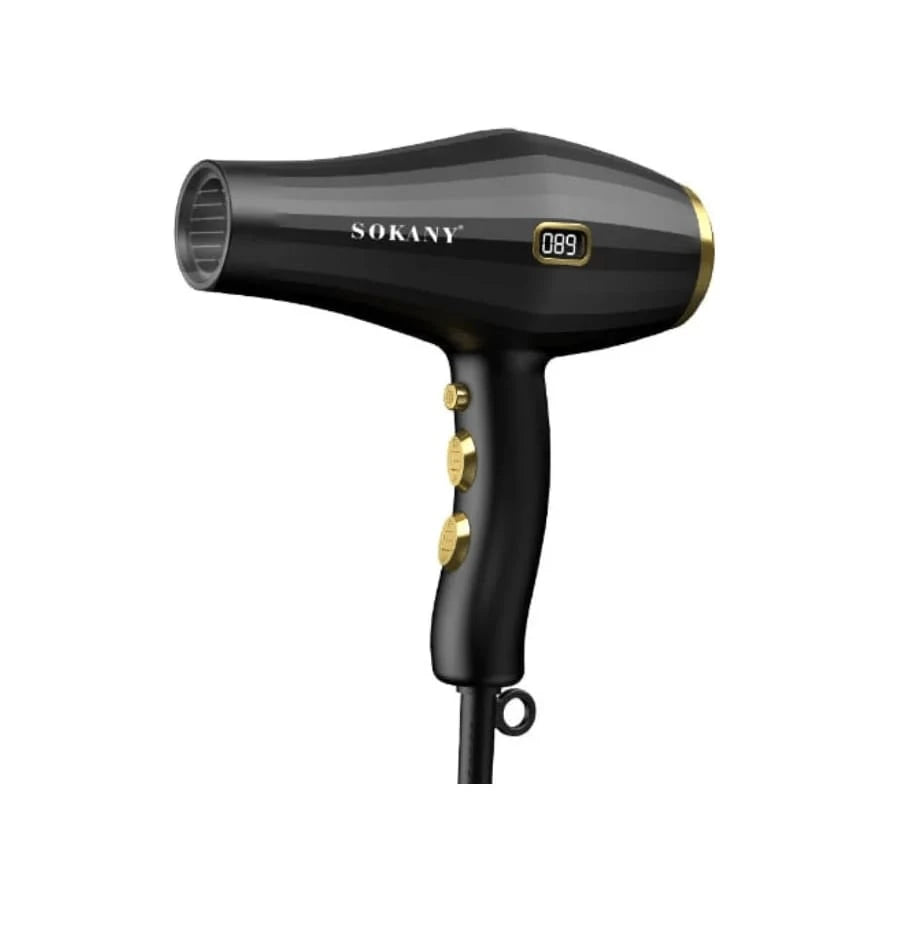 Sokany Smart Hair Brush Dryer straightener hair styler- Travel Friendly