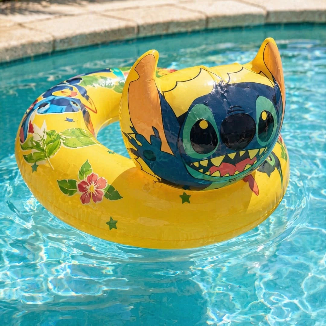 Stitch Character Inflatable Swim Ring Pool Float for Kids