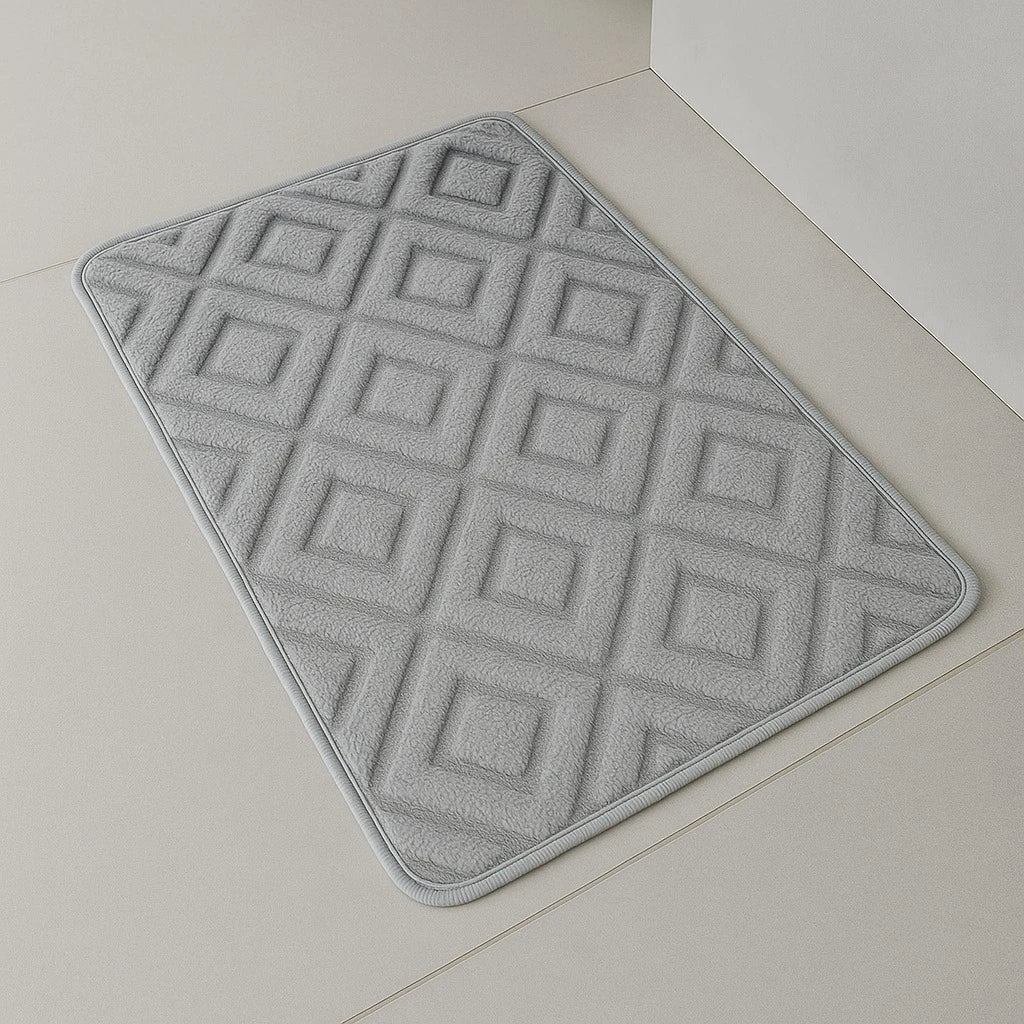 Modern Geometric Pattern Carpet – 80×50 cm