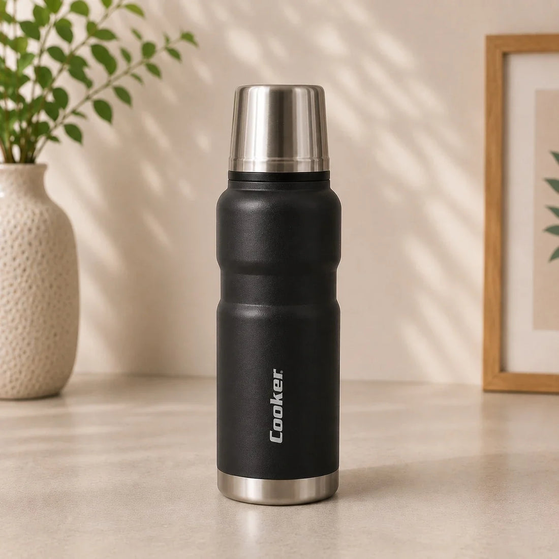 Cooker Thermos Water Bottle Stainless Steel Hunter Vacuum Flask Thermos Bottle Double Wall Insulated 500ML 26CM