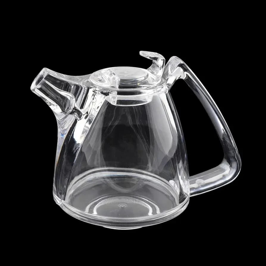 200ml Acrylic Oil and Vinegar Dispenser with Precision Pour Spout for Kitchen Cooking and Serving