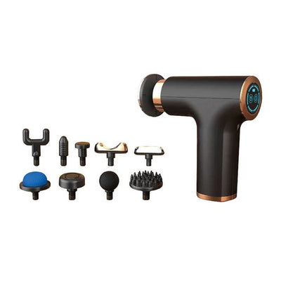 Massager Gun Deep Tissue Muscle Recovery Device Heat And Cold Therapy Rechargeable Handheld Muscle Massager LCD Display 2000mAh
