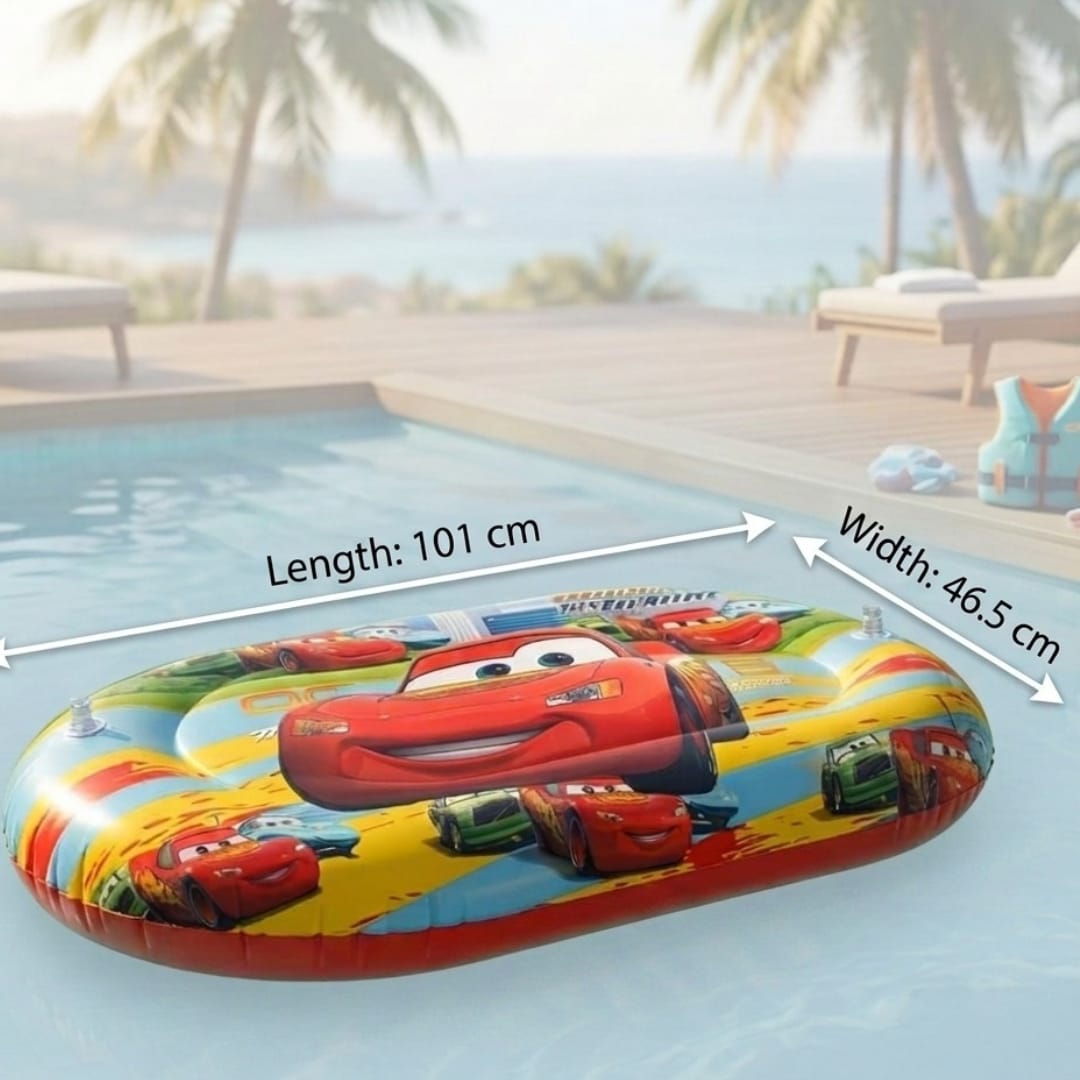 Baby Inflatable Swim Float with Sun Canopy for Toddlers Kids Pool Float