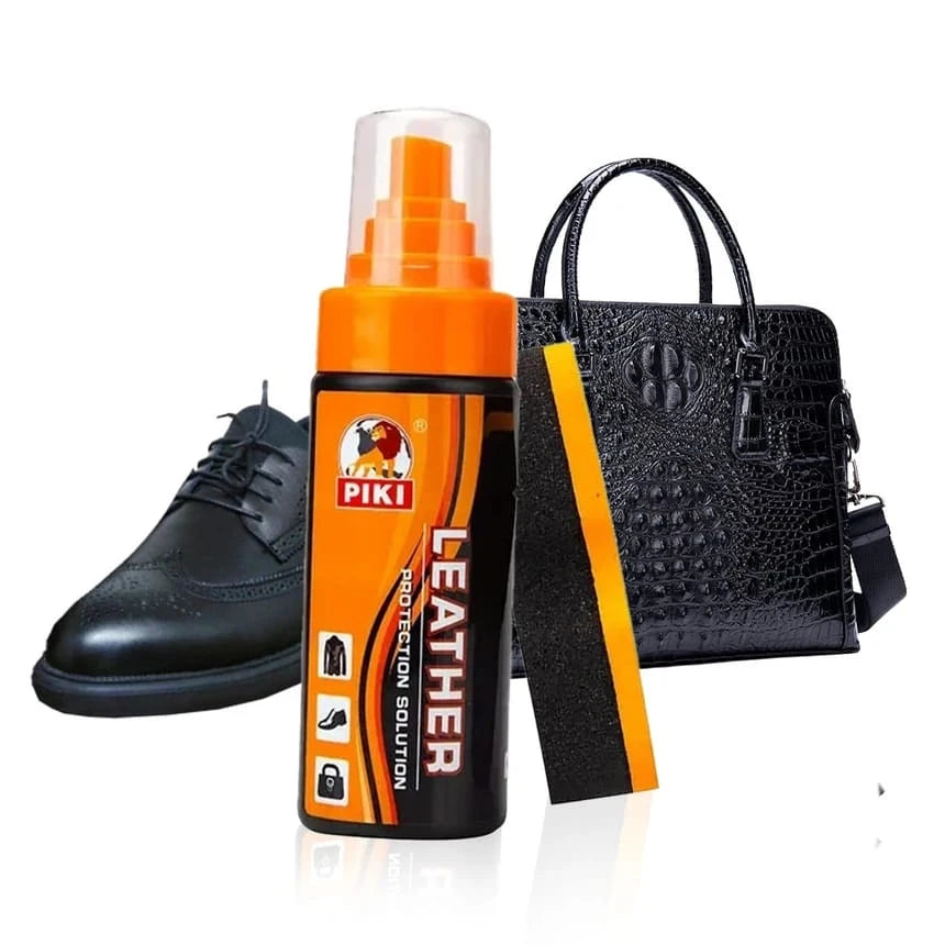Leather Care Cleaning Spray Wax Polish Leather Protector Cleaner for Shoes Bags Jackets Furniture cleaning solution