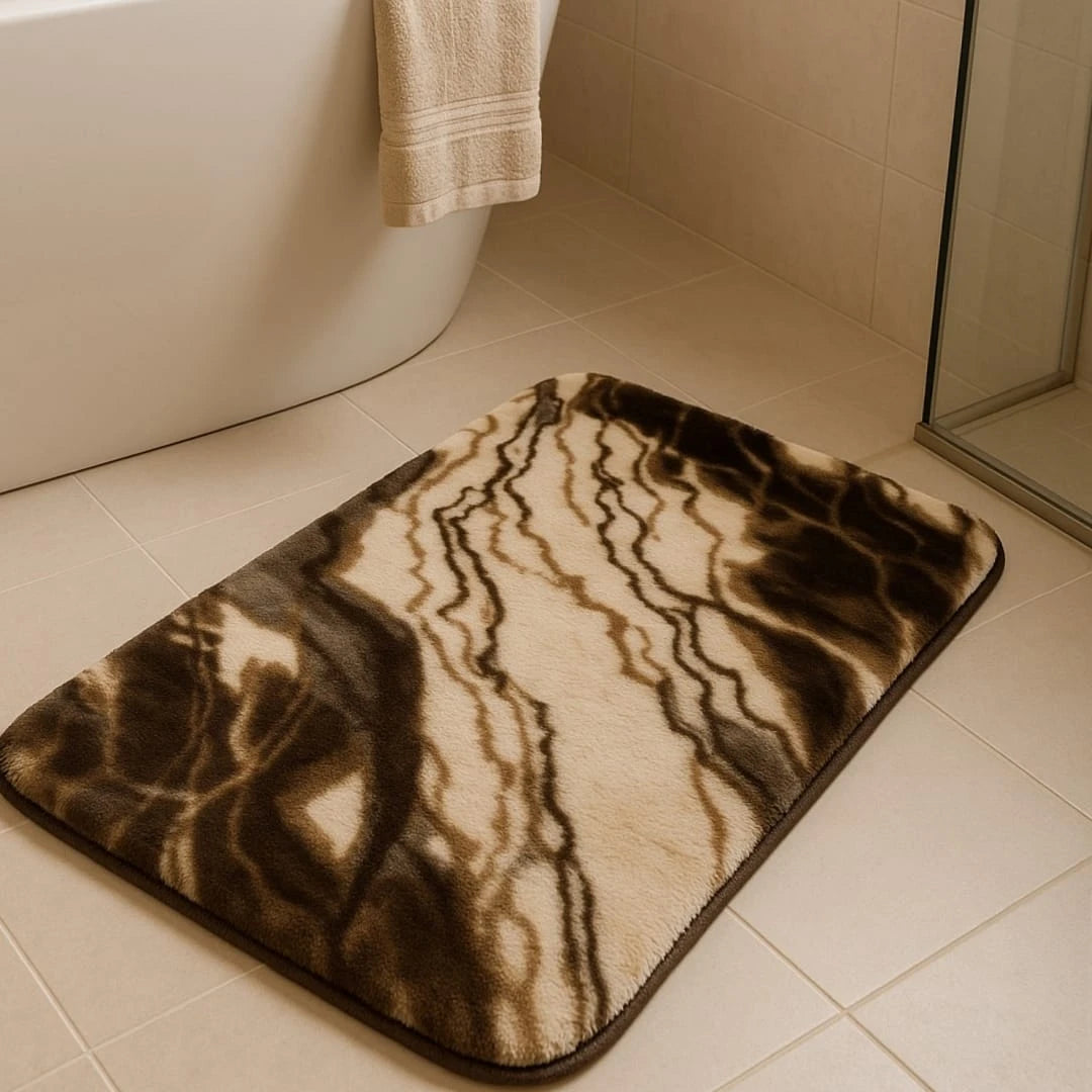 Modern Marble Design Carpet – 80×50 cm