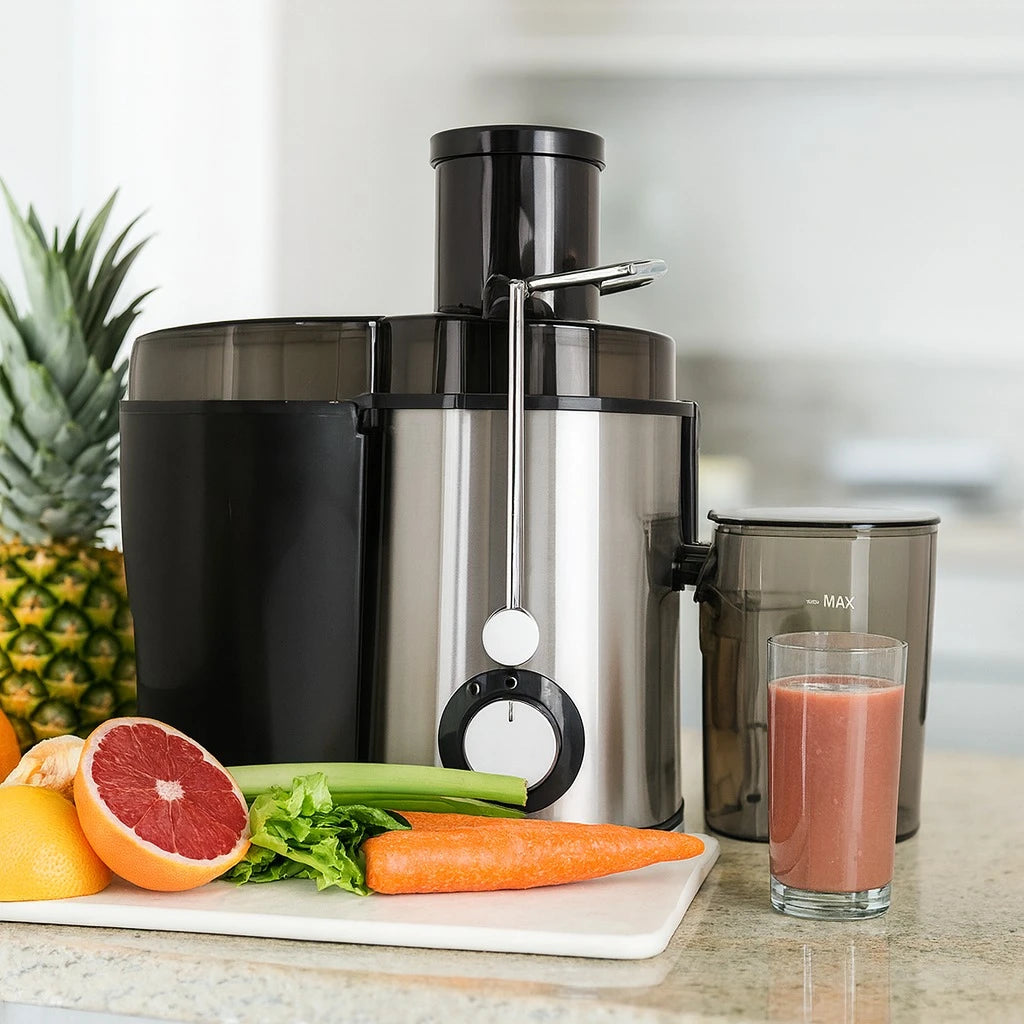 MINMAX Stainless Steel Juicer Extractor 500W, 2-Speed