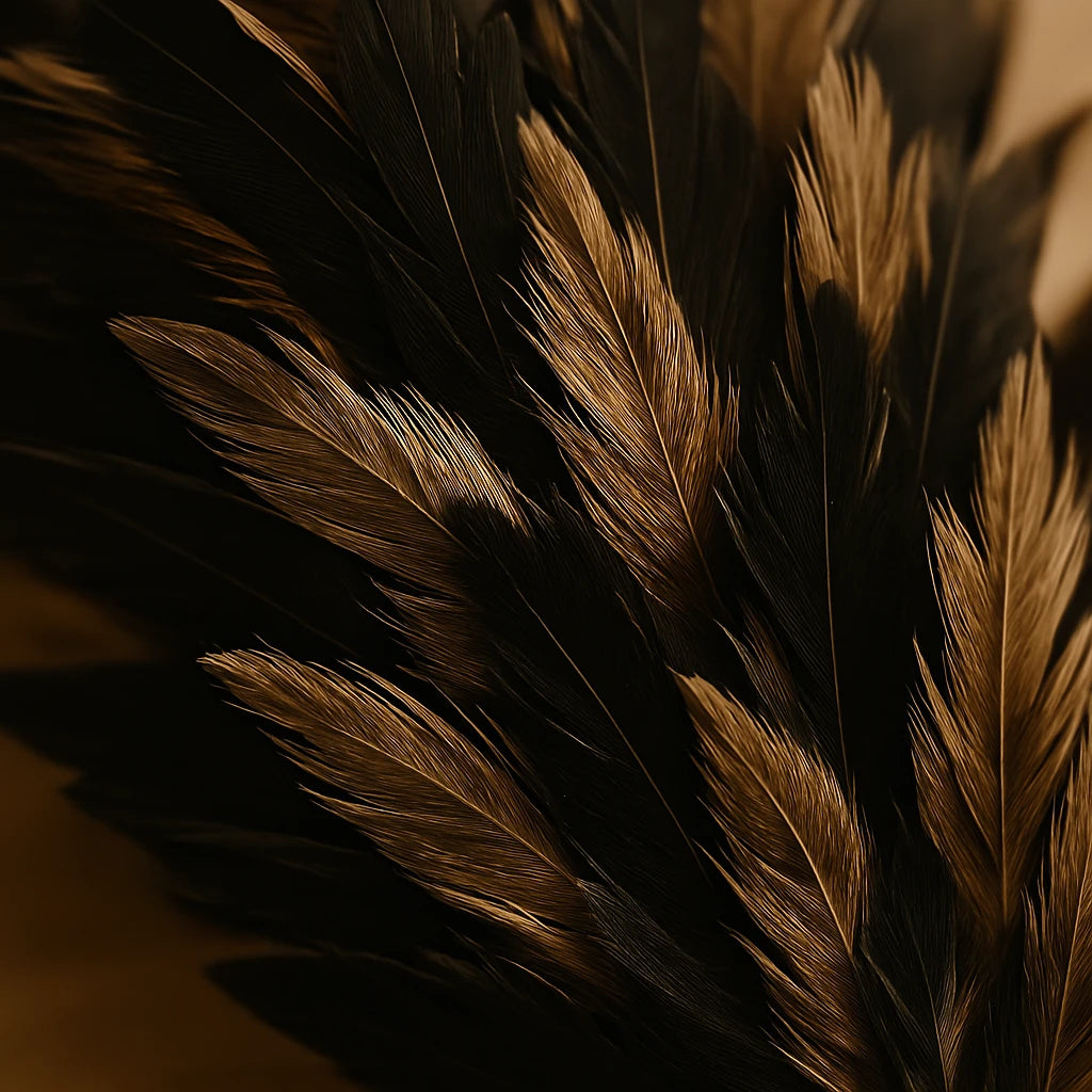 Natural Feather Dust Wand