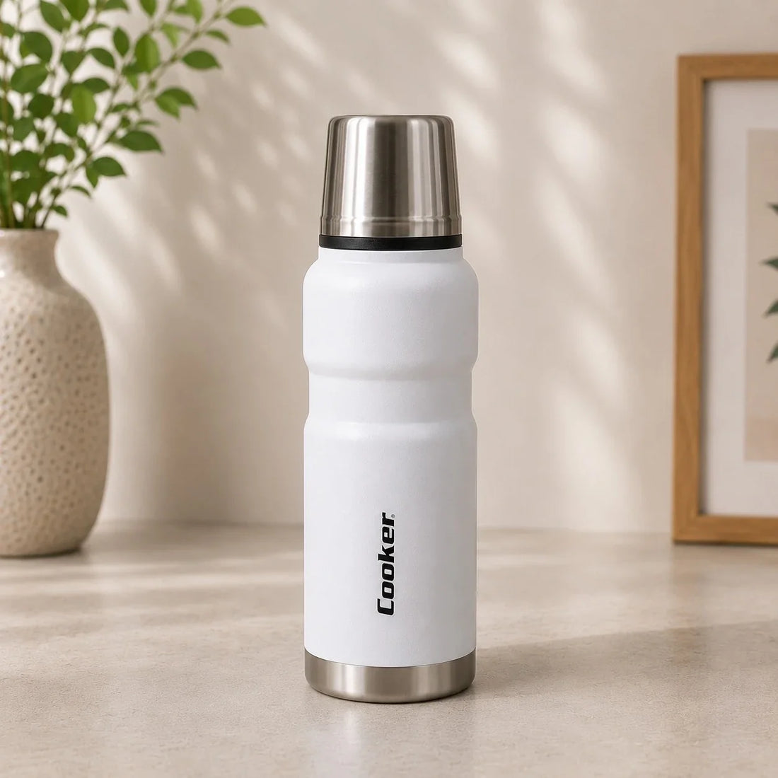 Cooker Thermos Water Bottle Stainless Steel Hunter Vacuum Flask Thermos Bottle Double Wall Insulated 500ML 26CM