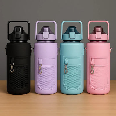 Leak-Proof Sports Water Bottle 2L Large Capacity Sports Gym & Fitness Water Bottle for Workout, Outdoor & Daily Hydration
