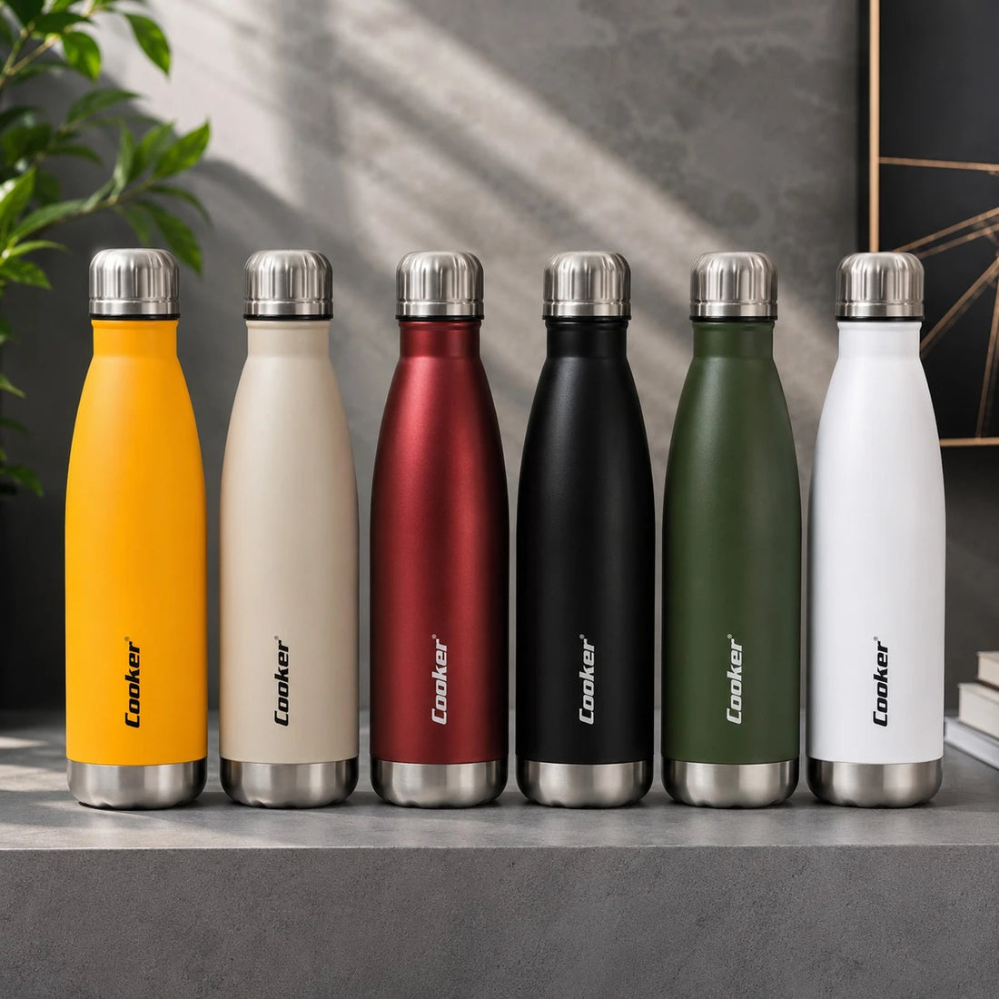 Cooker Thermos Vacuum Flask Stainless Steel Water Bottle Thermal Insulated Travel Bottle 500ml
