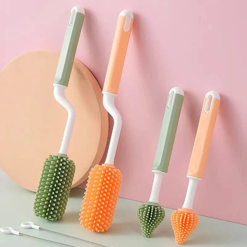 Silicone Bottle Brush Set