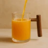 Textured Glass Cup