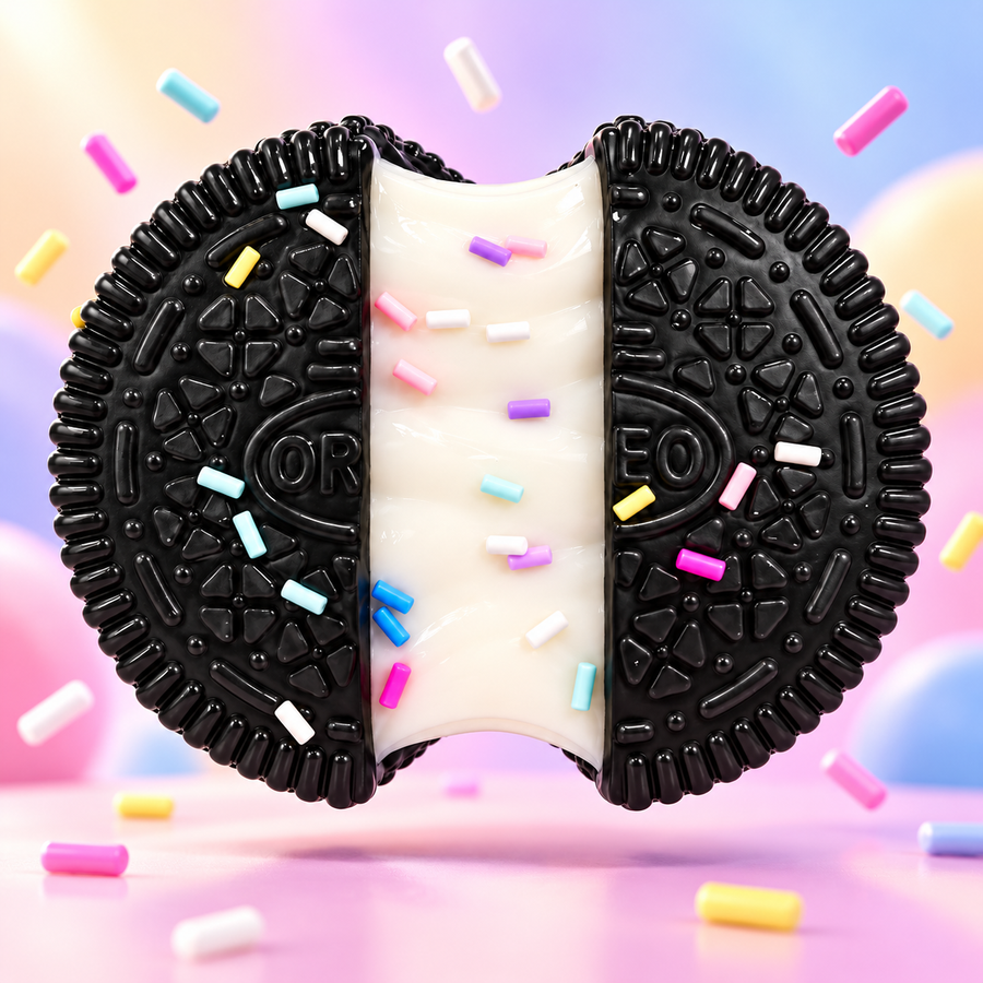 Stretchable Oreo Shaped Squishy Toy
