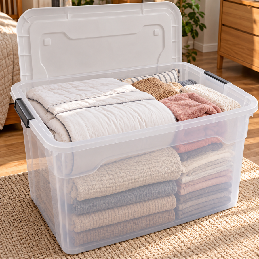 95L Extra Large Storage Box with Lid