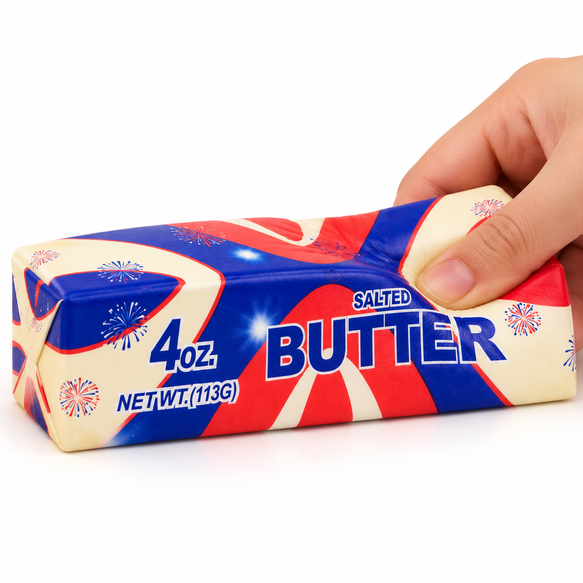 Butter Shaped Squishy Stress Relief Toy