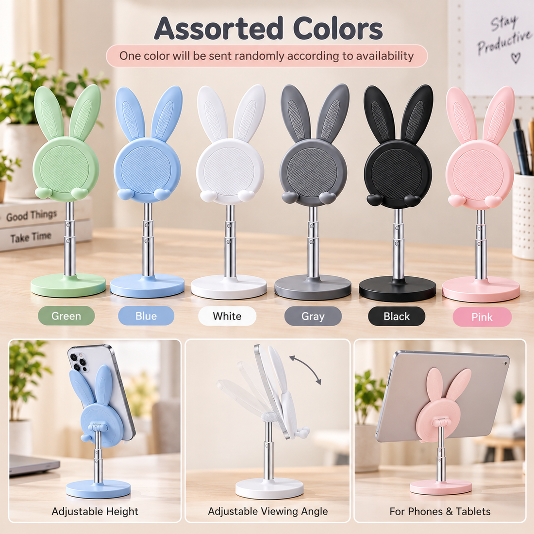 Cute Bunny Phone Stand