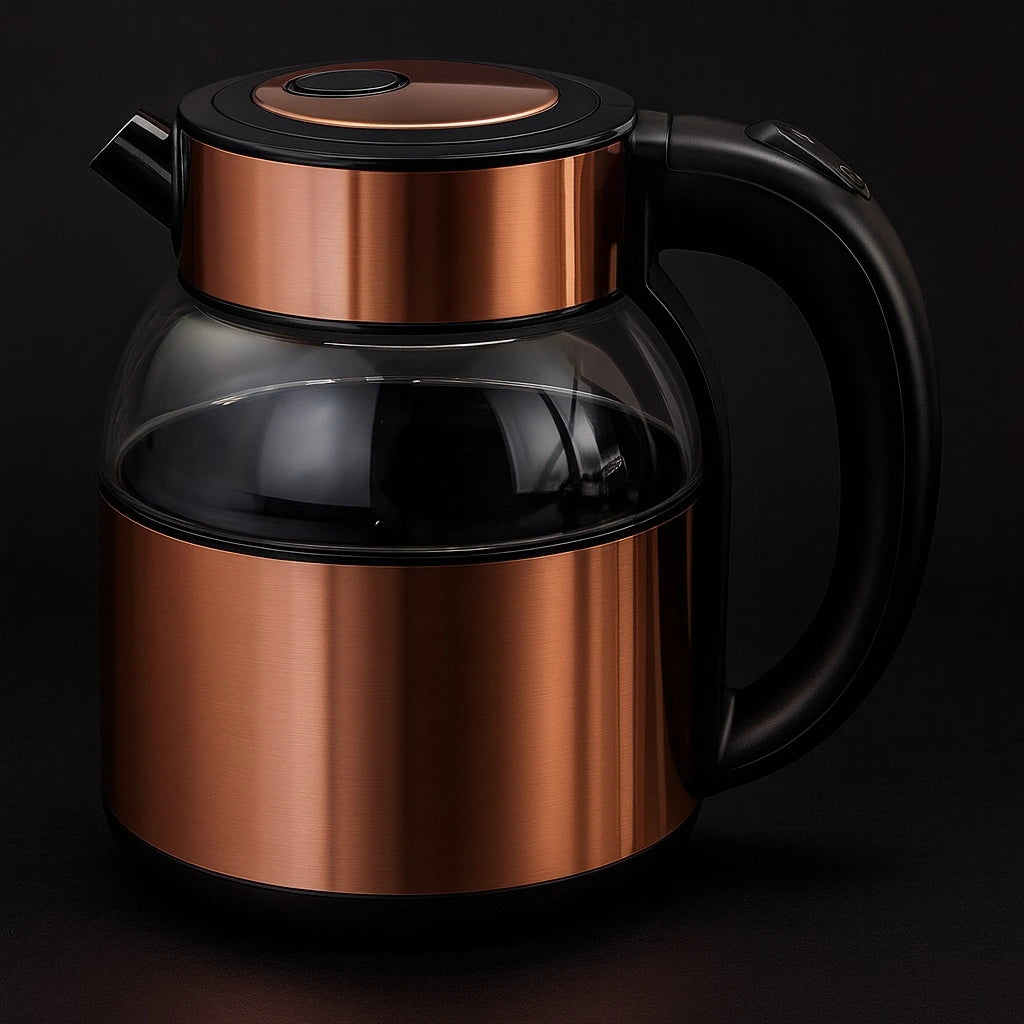 TIFFANY Premium Glass Electric Kettle – 2.0L Fast-Boil Design - Image 4