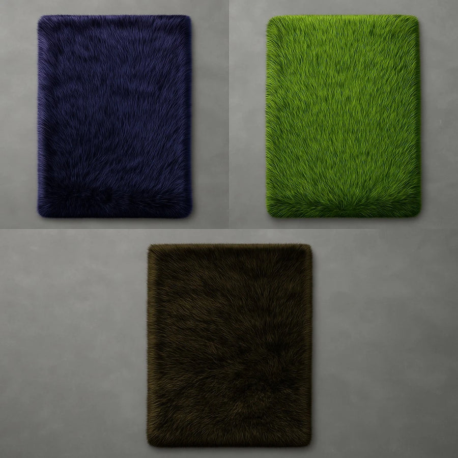 Luxurious Faux Fur Carpet– 80×140 cm