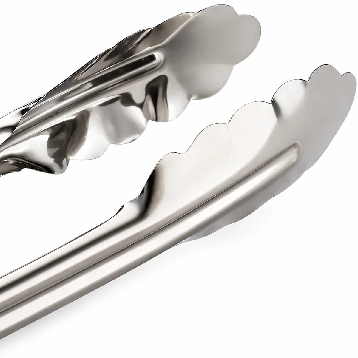 Small Stainless Steel Kitchen Tongs with Clip 28.5 cm BBQ Grill Tongs Cooking Serving Tongs Food Tong