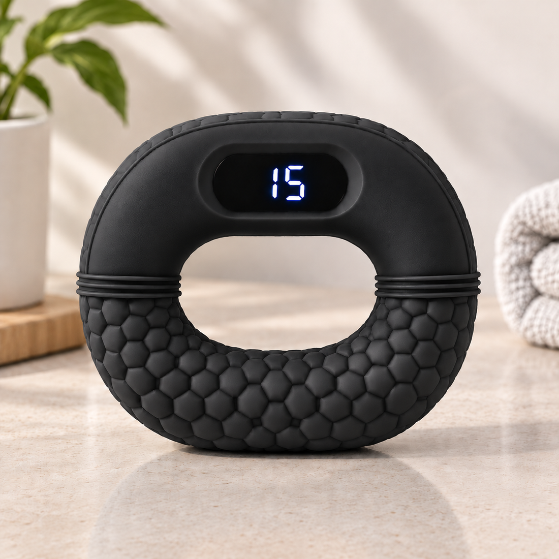 Rechargeable Digital Counting Hand Grip Ring
