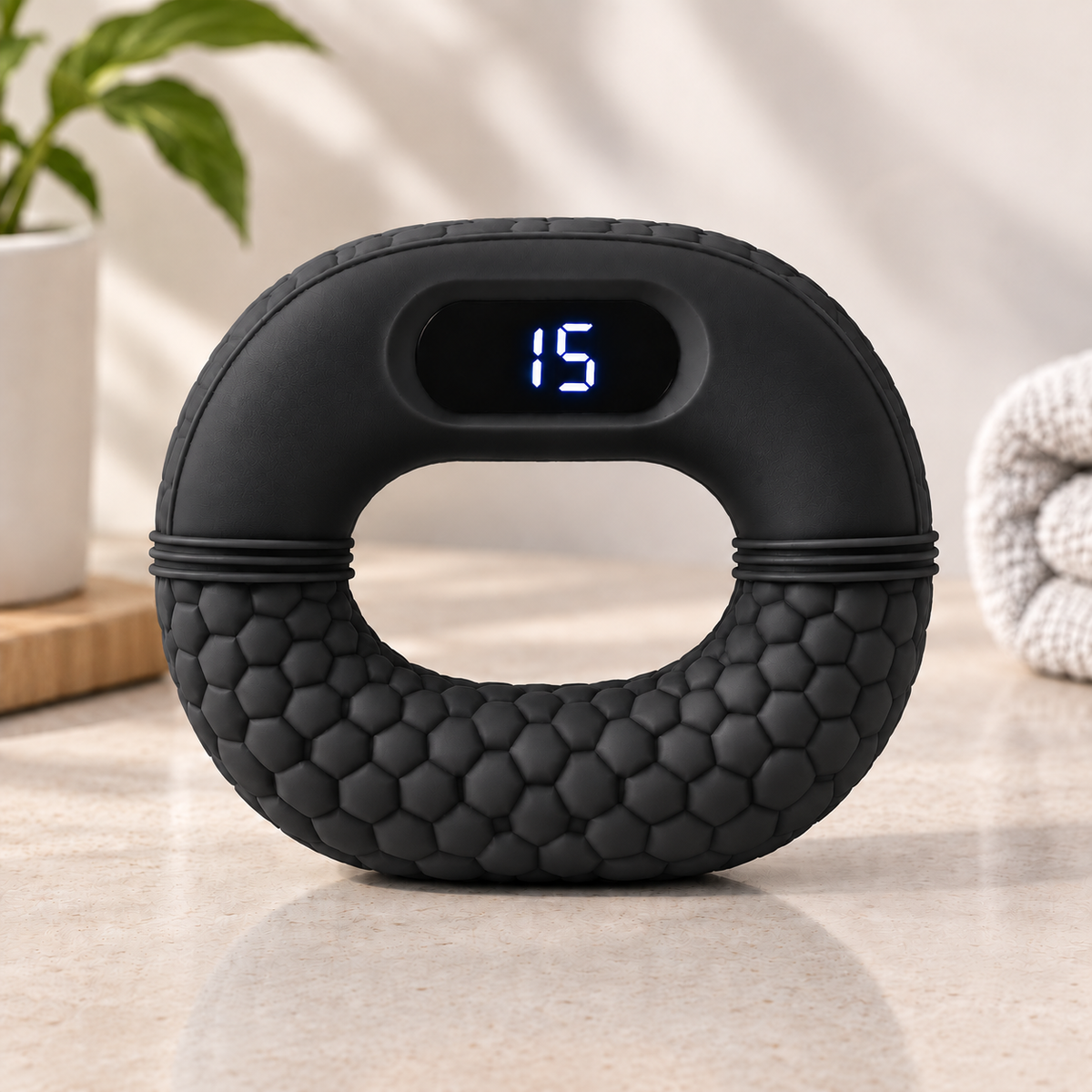 Rechargeable Digital Counting Hand Grip Ring