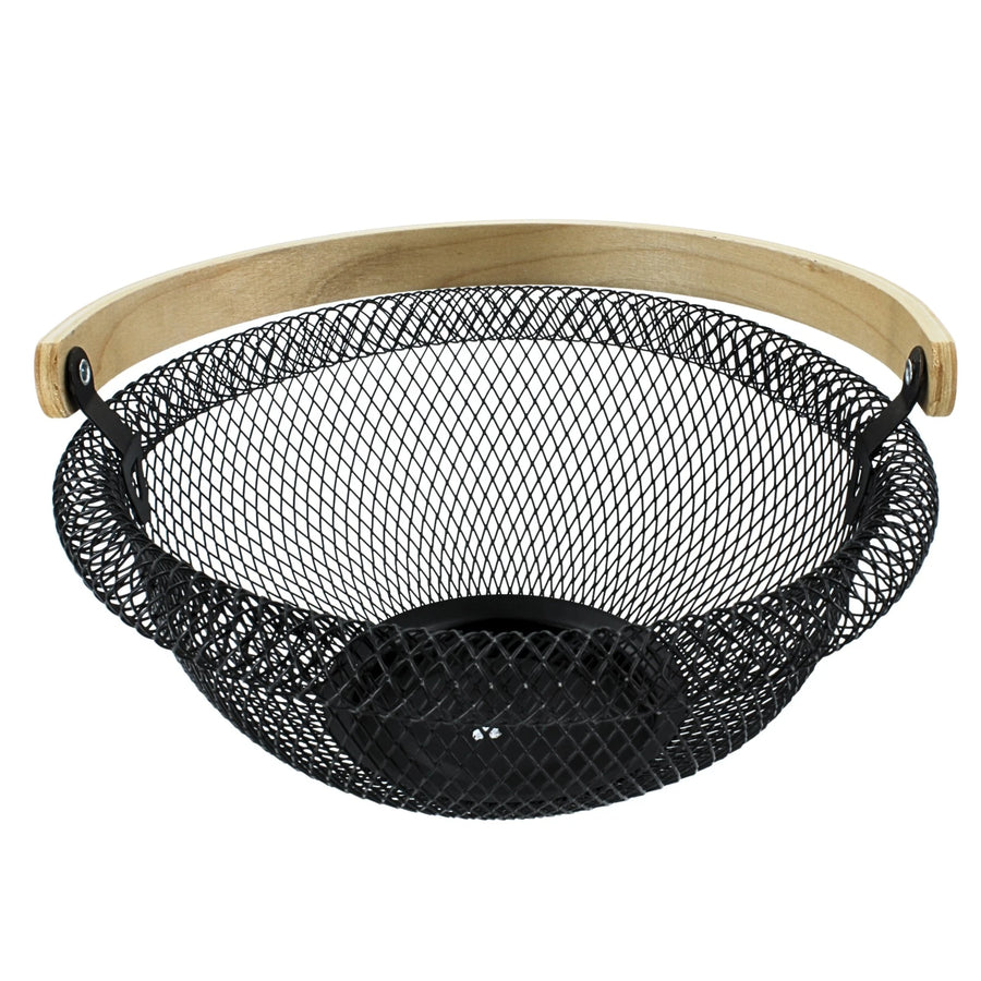 Round Mesh Wire Fruit Basket