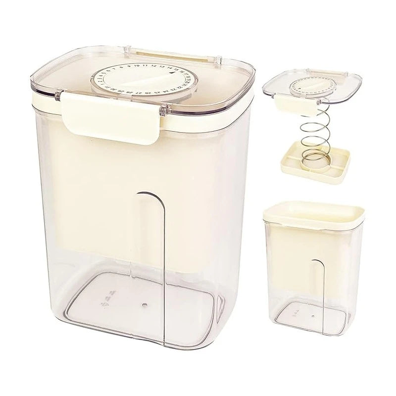 Yogurt Strainer Container Labneh Maker Greek Yogurt Strainer Clear Plastic Food Storage Box Fridge Organizer Kitchen Draining Container