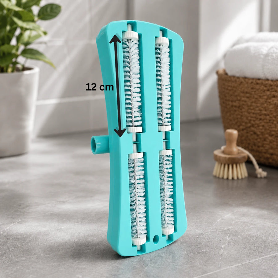 Handle Crumb Brush Manual Carpet Sweeper Multi-Roller Floor Cleaner
