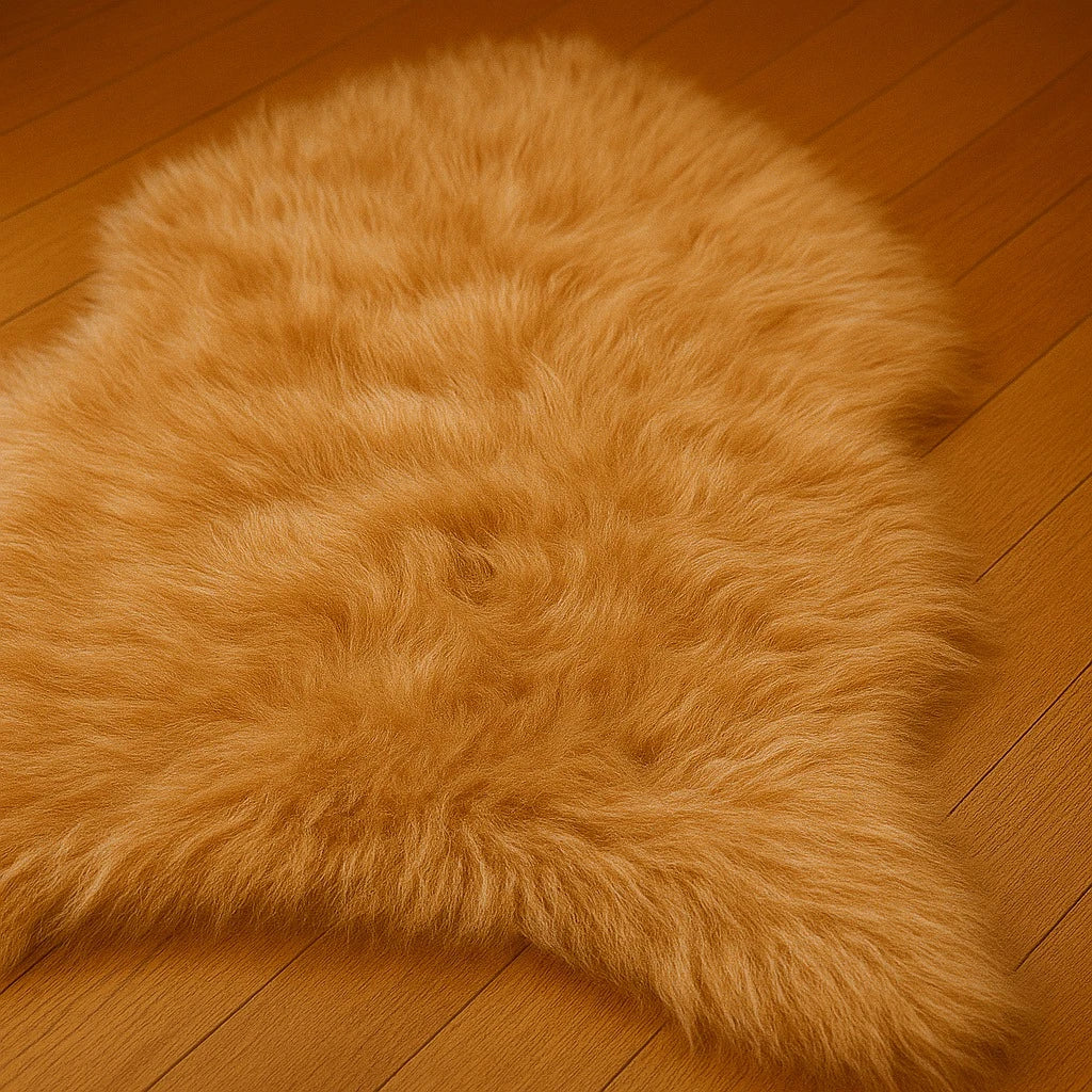 Faux Fur Sheepskin Carpet - Image 3