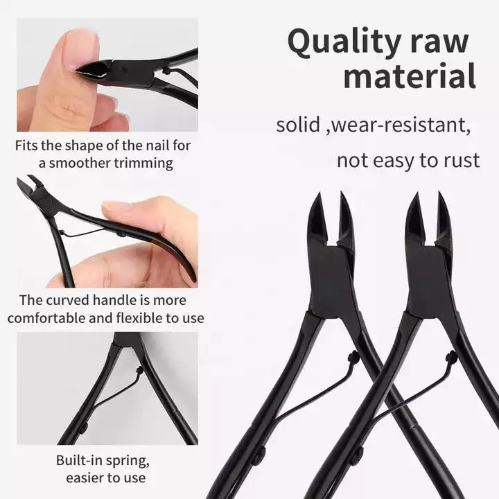 Professional Cuticle Nipper with 45° Angled Blades