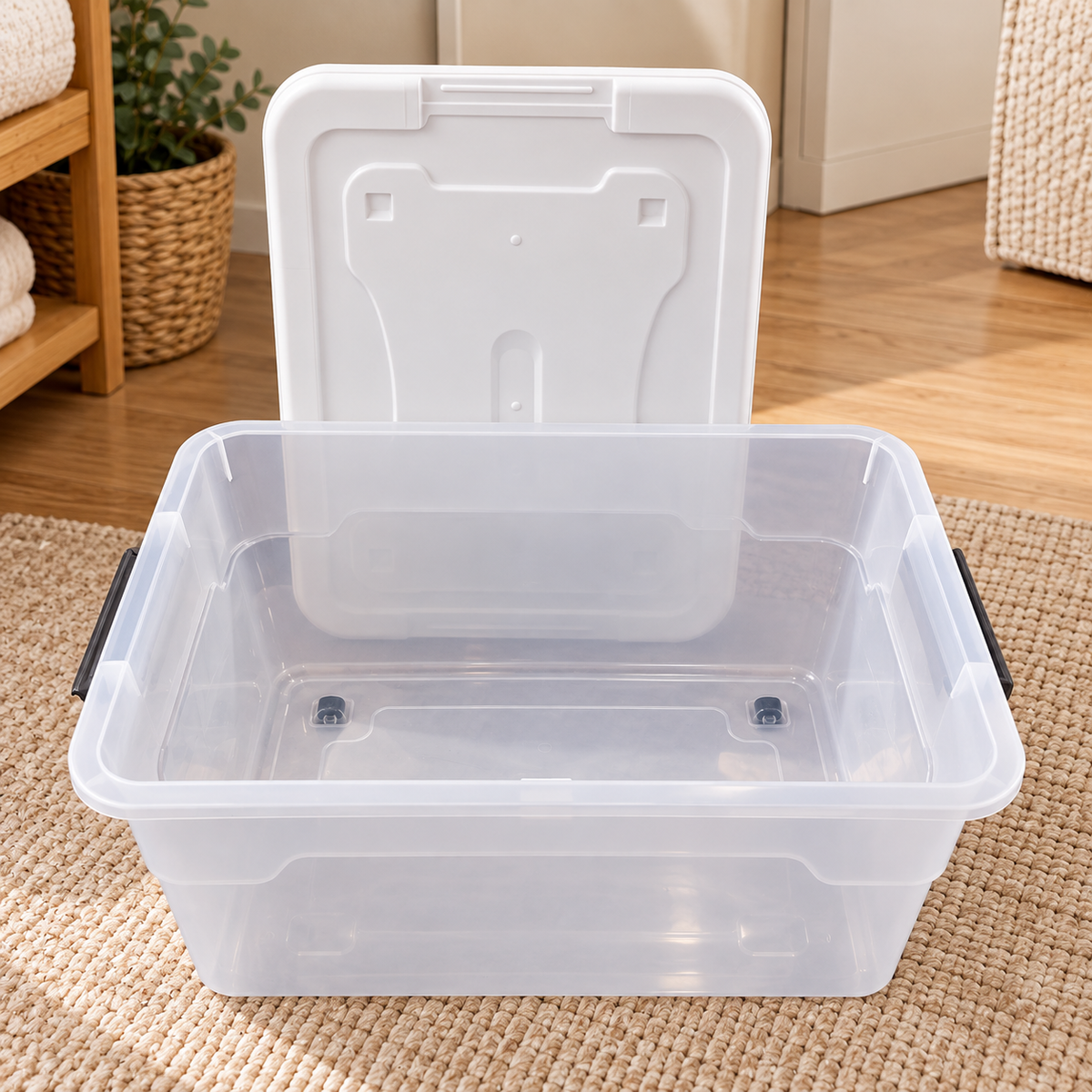 45L Large Storage Box with Lid