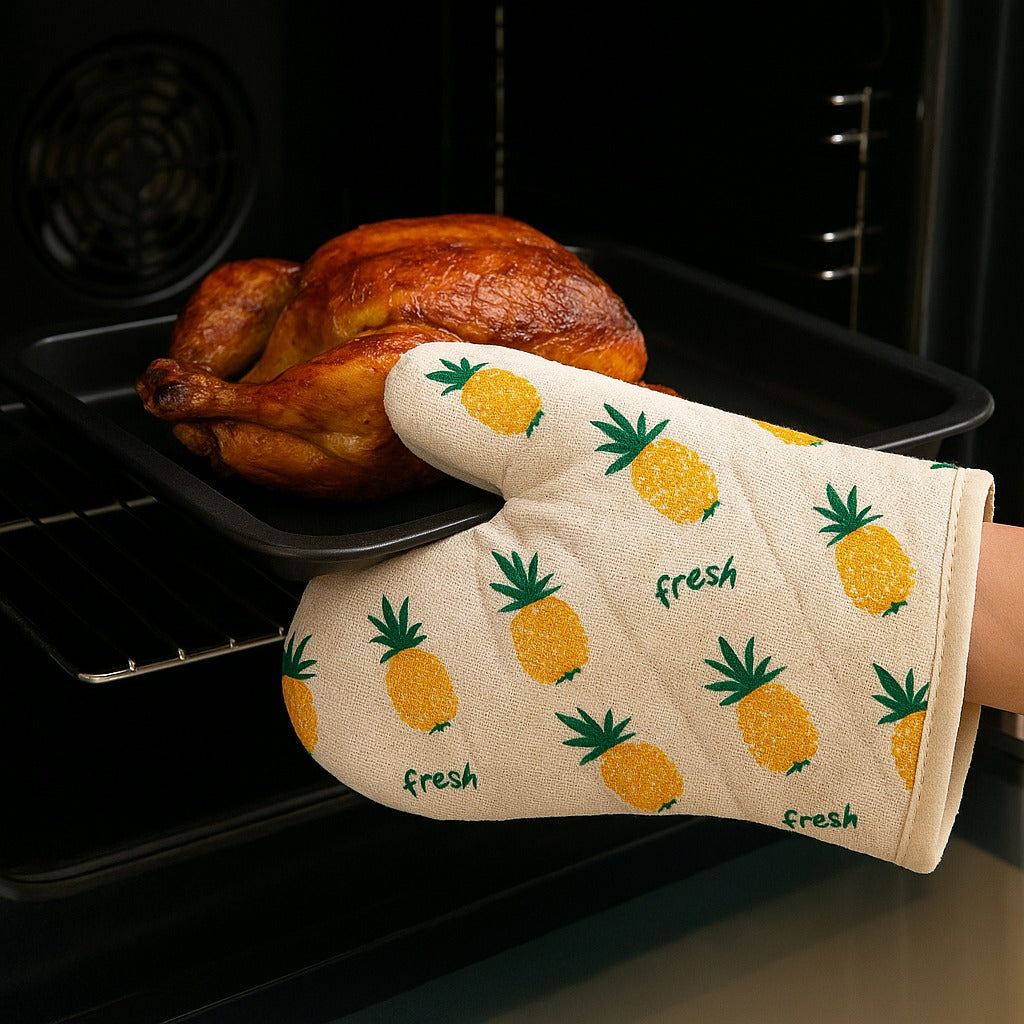 Set of 2 Oven Mitt & Pot Holder