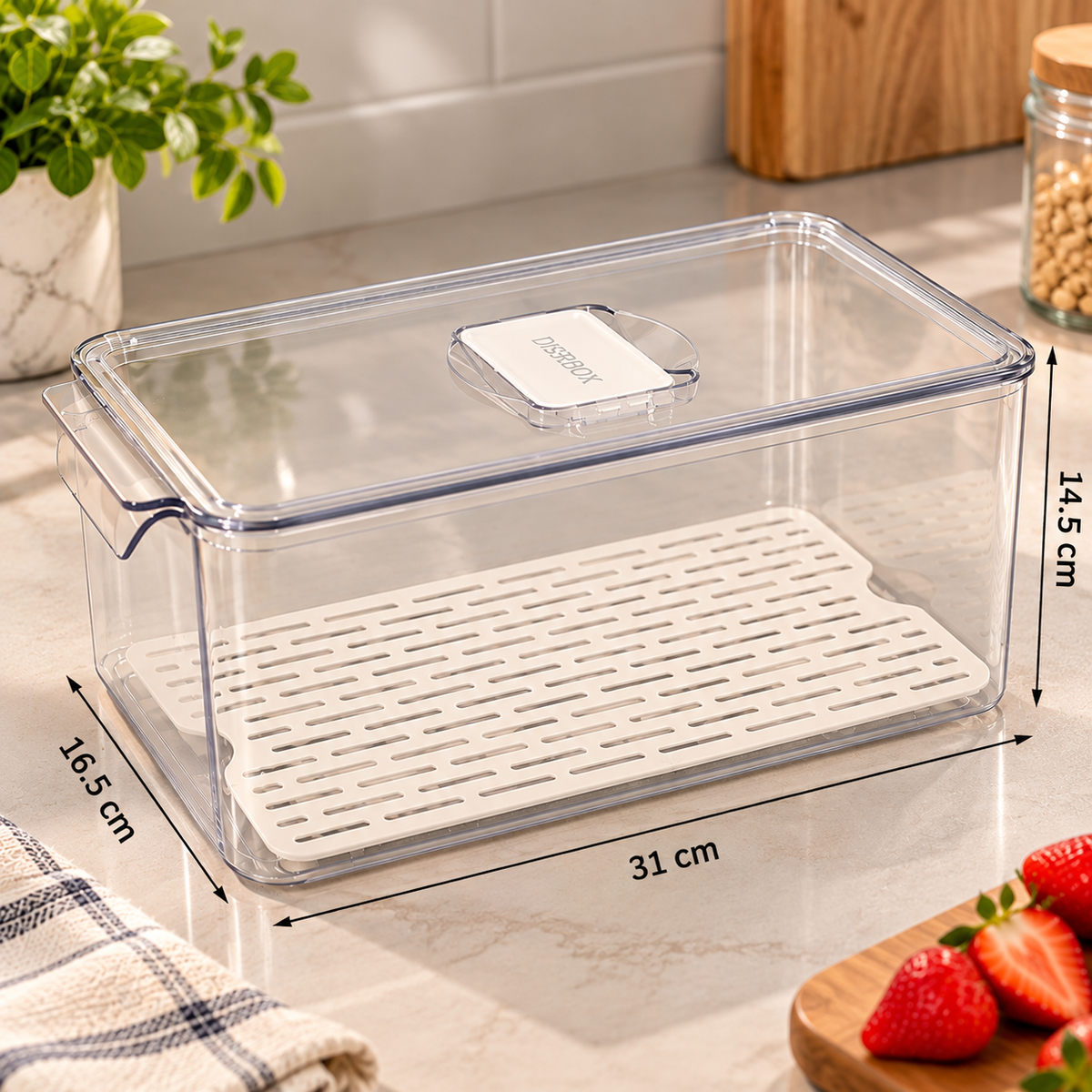 HOLONG Refrigerator Storage Container