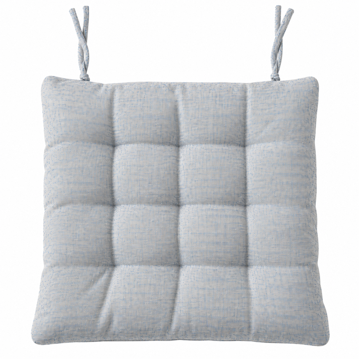Premium Tufted Tweed Chair Cushion 40x40 cm Thick Padded Seat Cushion for Dining Kitchen and Home Chairs