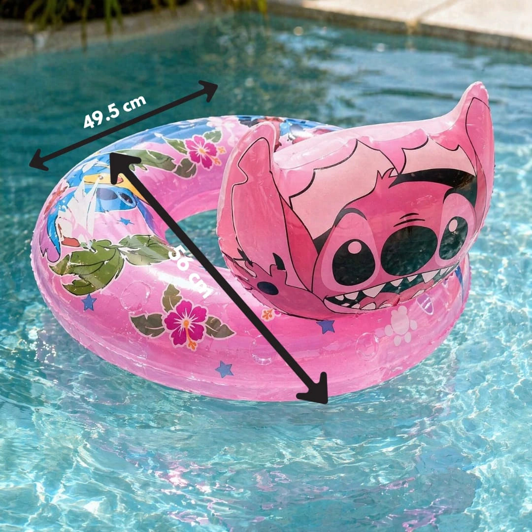 Stitch Character Inflatable Swim Ring Pool Float for Kids - Image 4