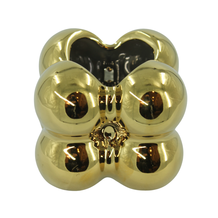 Gold Bubble Fruit Forks